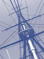 USS Constitution's Rigging, Photo © Bob Nixon