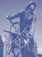 Leonard Craske's Gloucester Fisherman (1923), Photo © Stanley Rowin